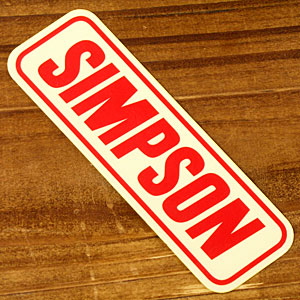 AJ~jXebJ[iSIMPSON=oCNANZT[[J[)