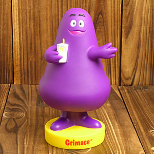 McDonald's Grimace グリマス シェイク付き  ポテト乗せ２点