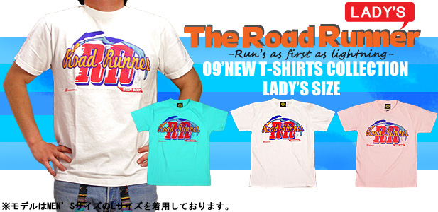 ロードランナーTシャツ/ア−チ/レディース