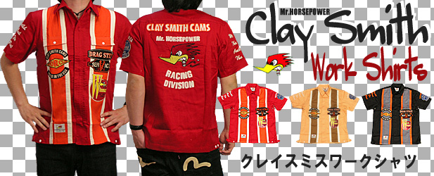 クレイスミスワークシャツ/レッド